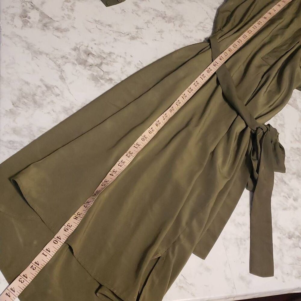 Banana Republic Green Dress Size 6 - Picture 8 of 11